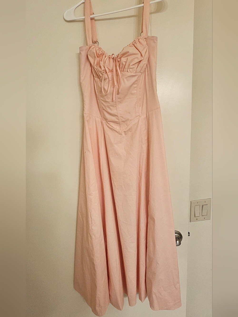 Soft Peach House Of CB Carmen Dress